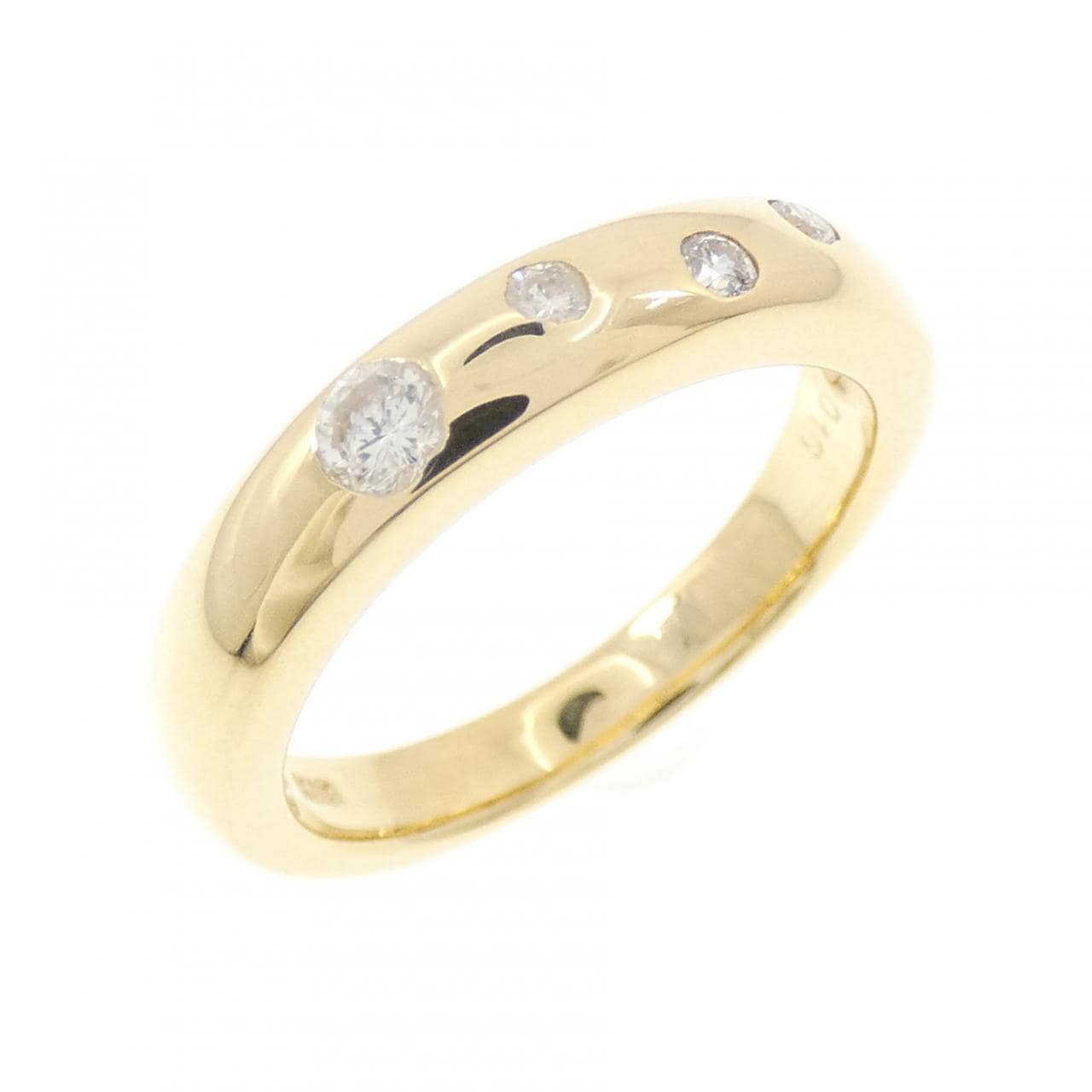 K18YG ダイヤモンド リング 0.16CT