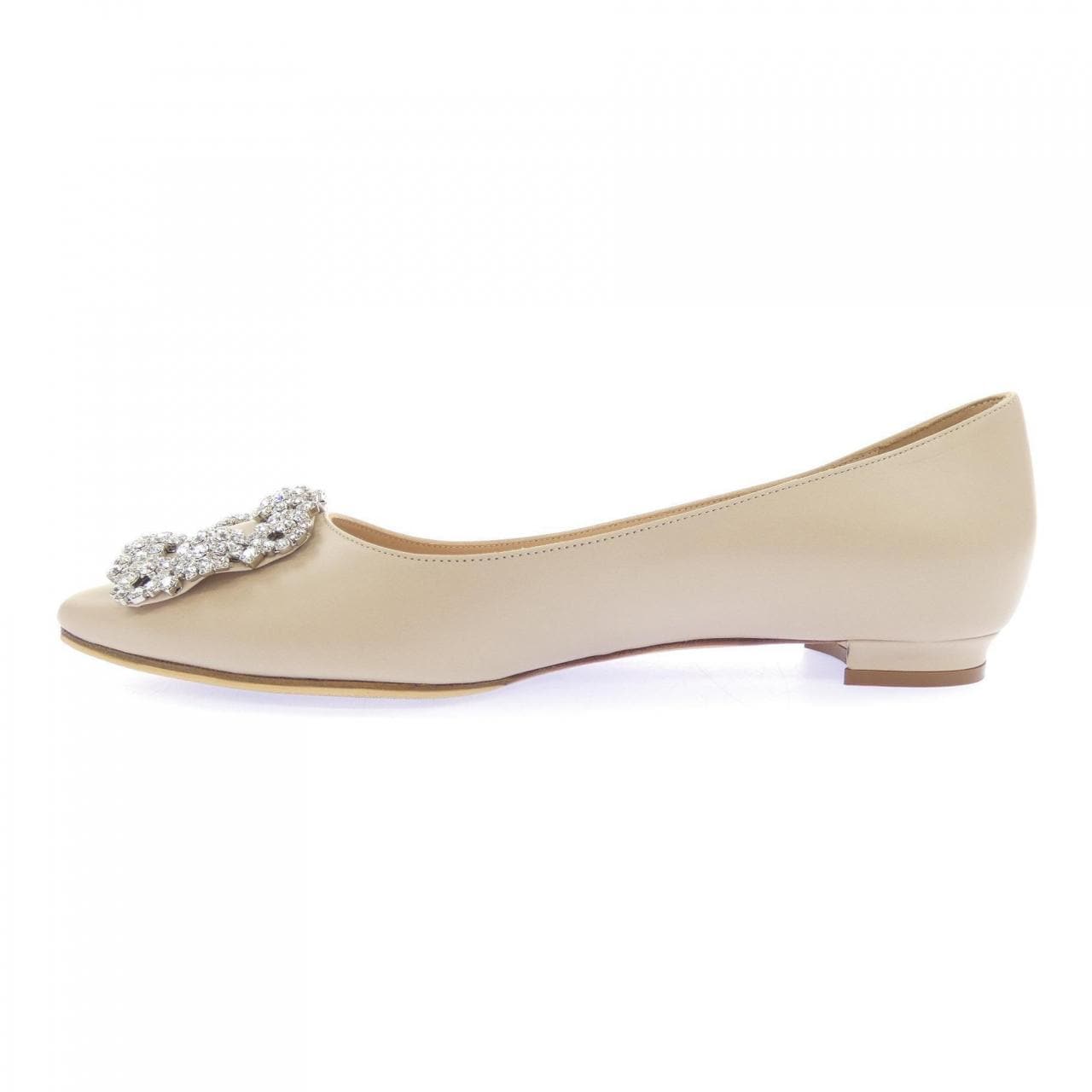 マノロブラニク MANOLO BLAHNIK HANGISI FLAT フラットシューズ