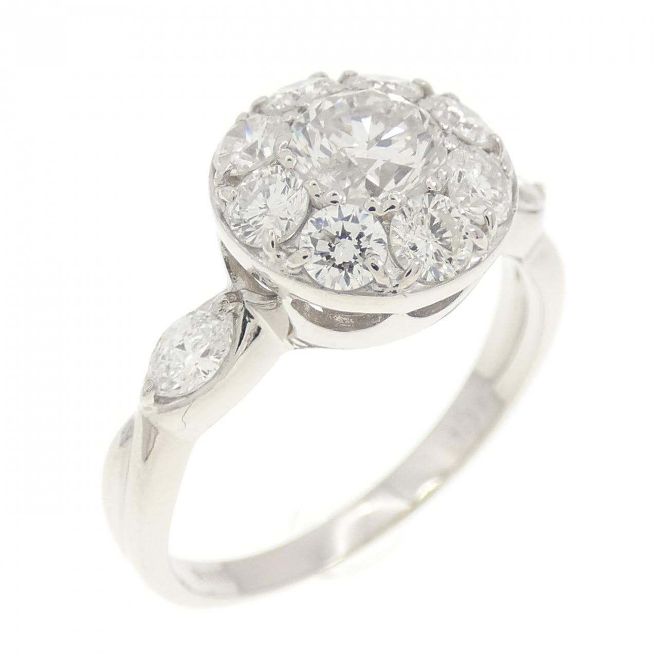 PT900 Diamond Ring 1.09CT