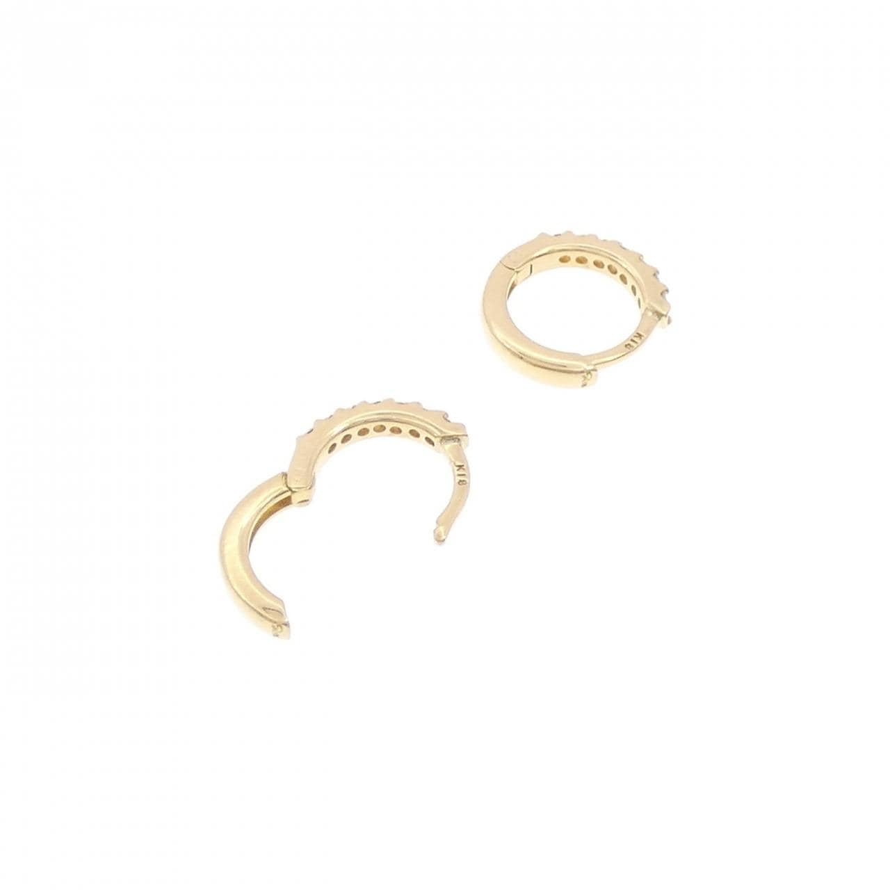 K18YG ダイヤモンド ピアス 0.20CT