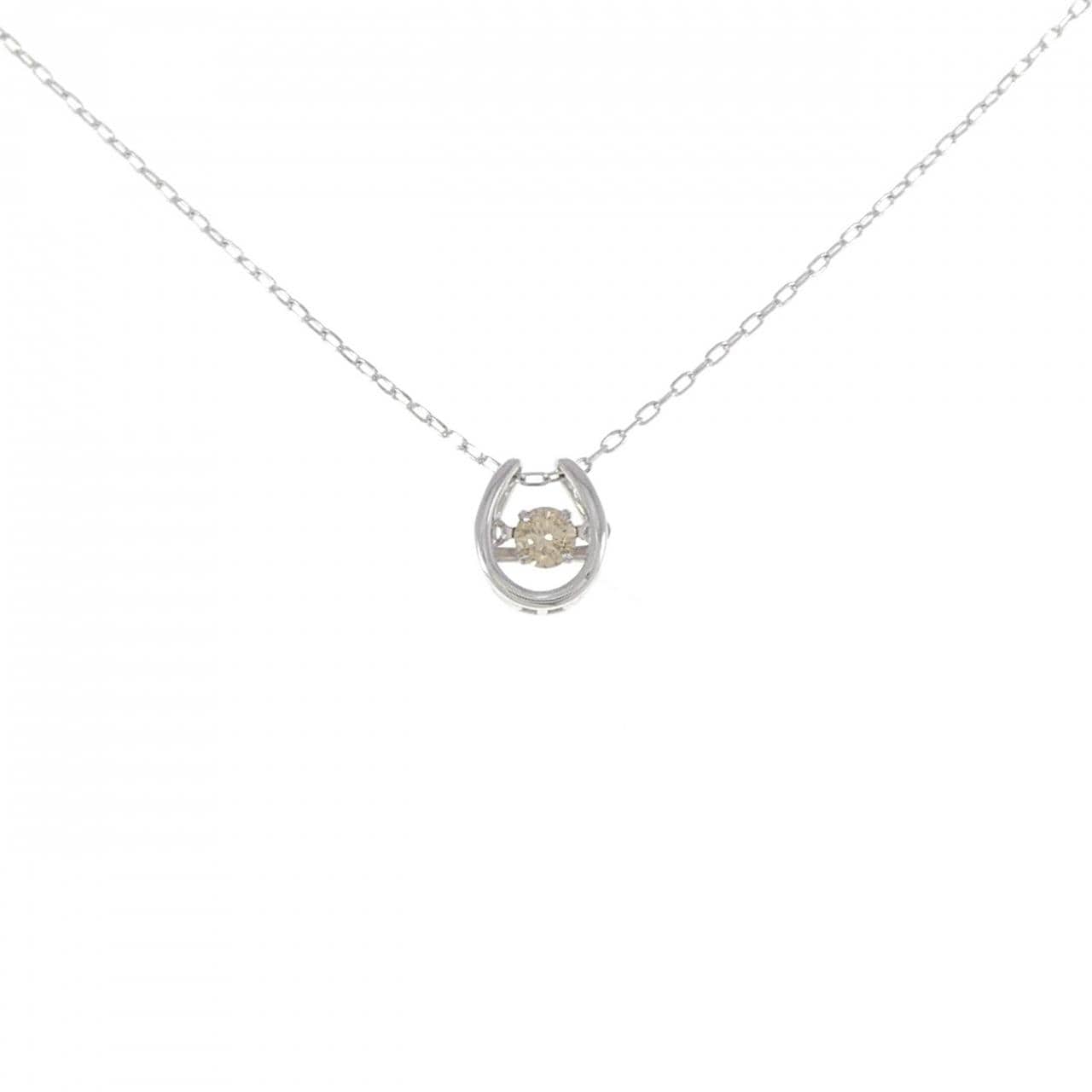PT ダイヤモンド ネックレス 0.15CT
