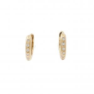 【新品】K18YG ダイヤモンド ピアス 0.05CT