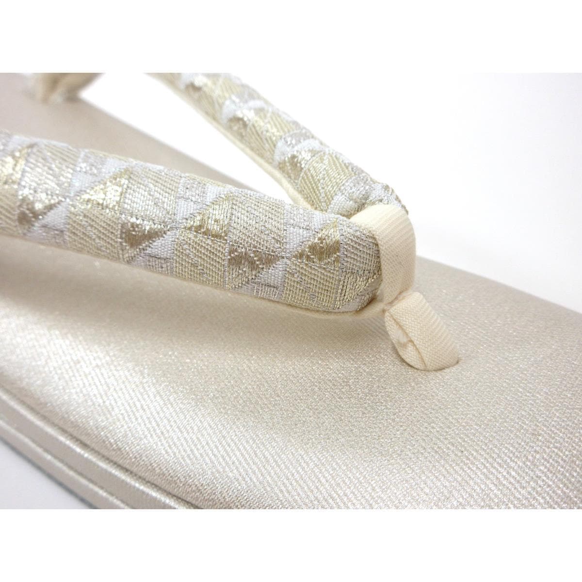 【新品】女草履　白梅