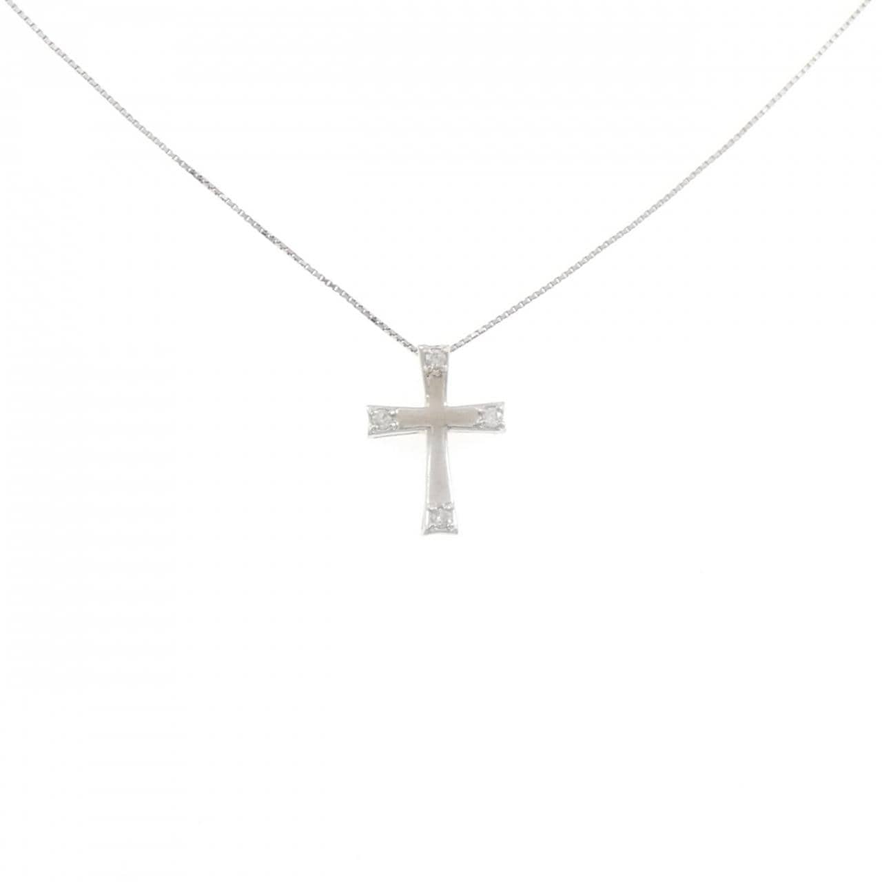 PT900/PT850 クロス ダイヤモンド ネックレス