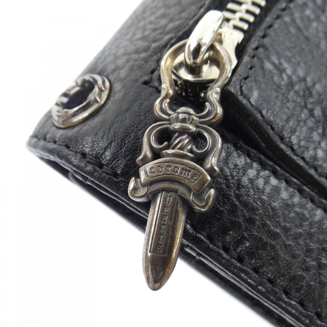 クロムハーツ CHROME HEARTS WAVE CROSS BTN　ウェーブ クロスボタン 2246 304 0501 0900 WALLET
