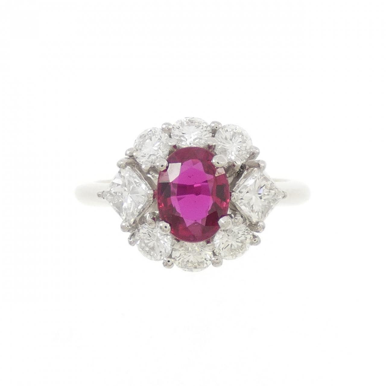 クイーン ルビー リング 1.28CT