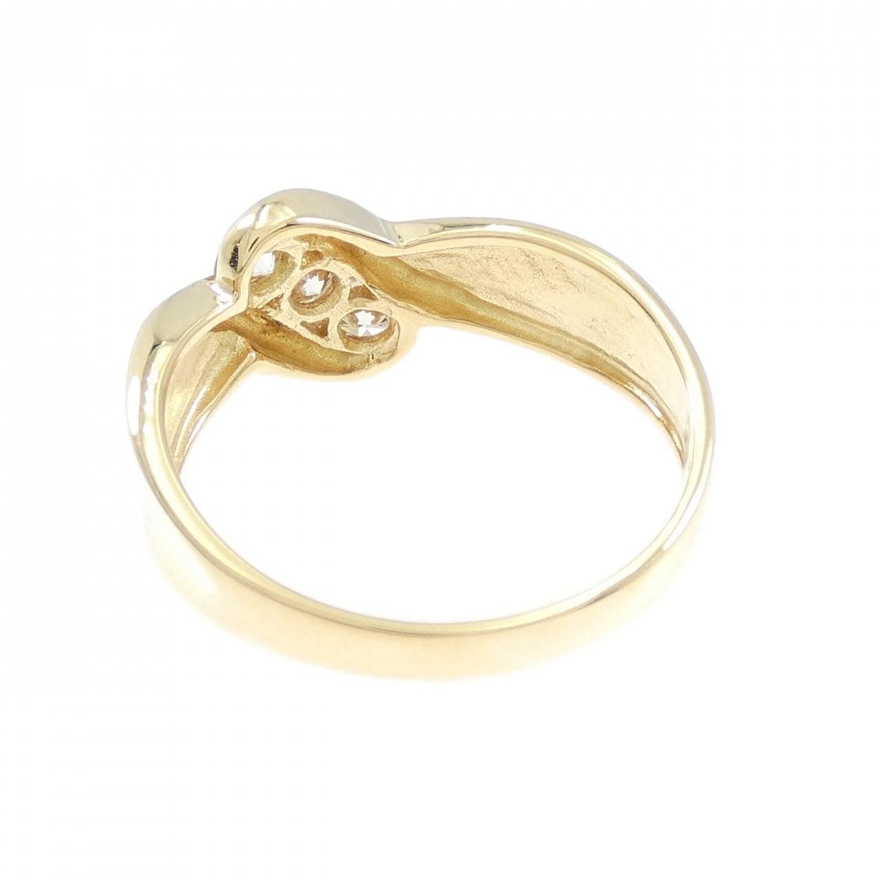 K18YG ダイヤモンド リング 0.30CT