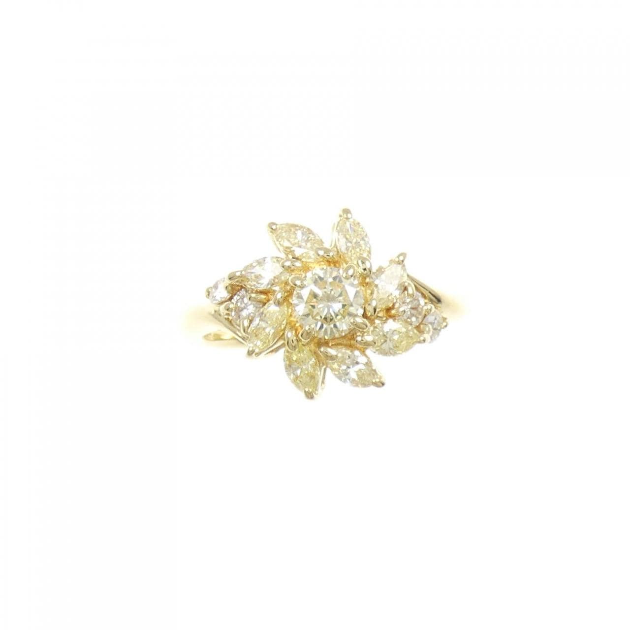 K18YG ダイヤモンド リング 1.00CT