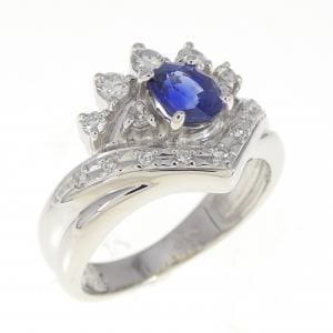 PT900 サファイヤ リング 0.71CT