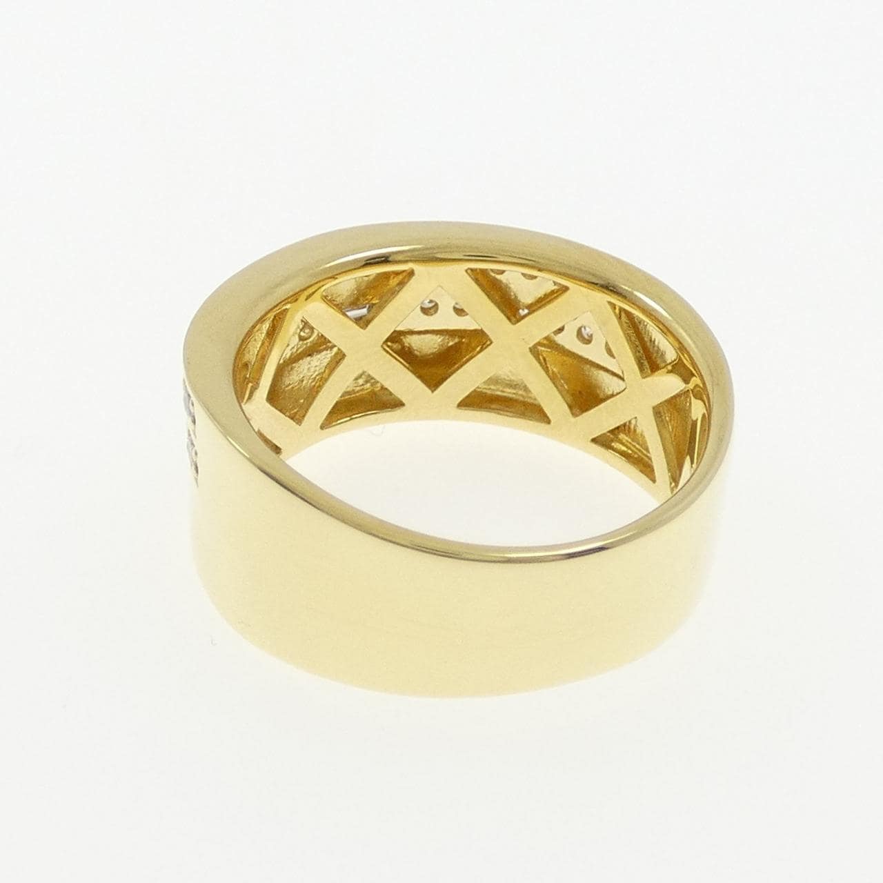 【新品】K18YG ダイヤモンド リング 0.72CT