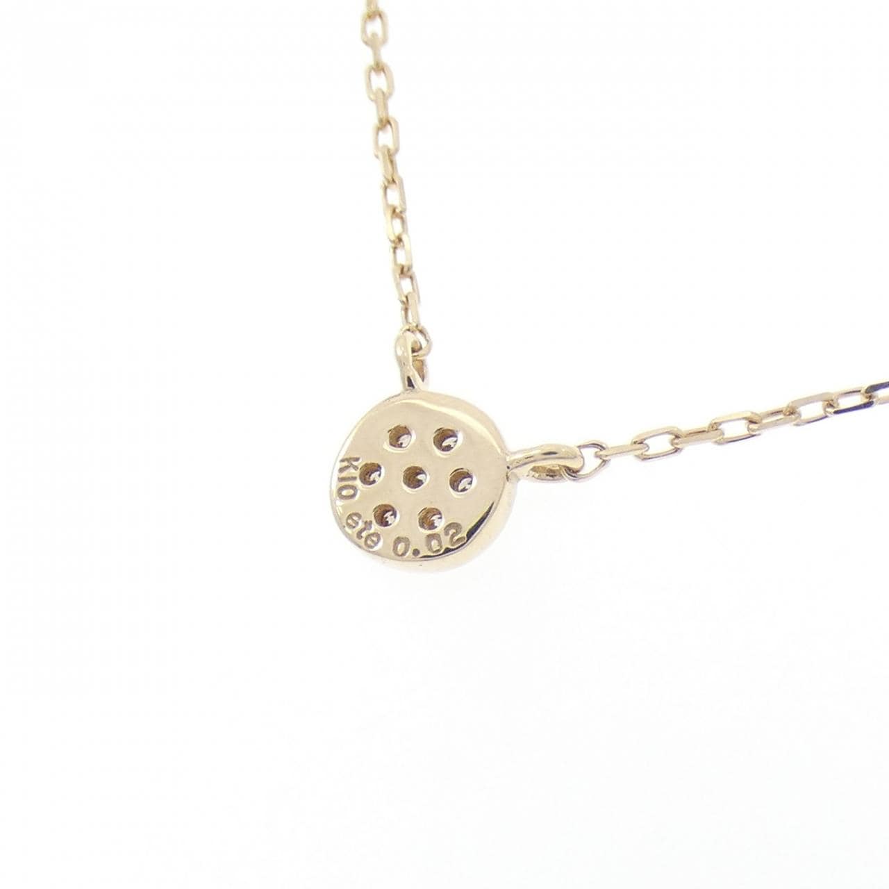 エテ ダイヤモンド ネックレス 0.02CT