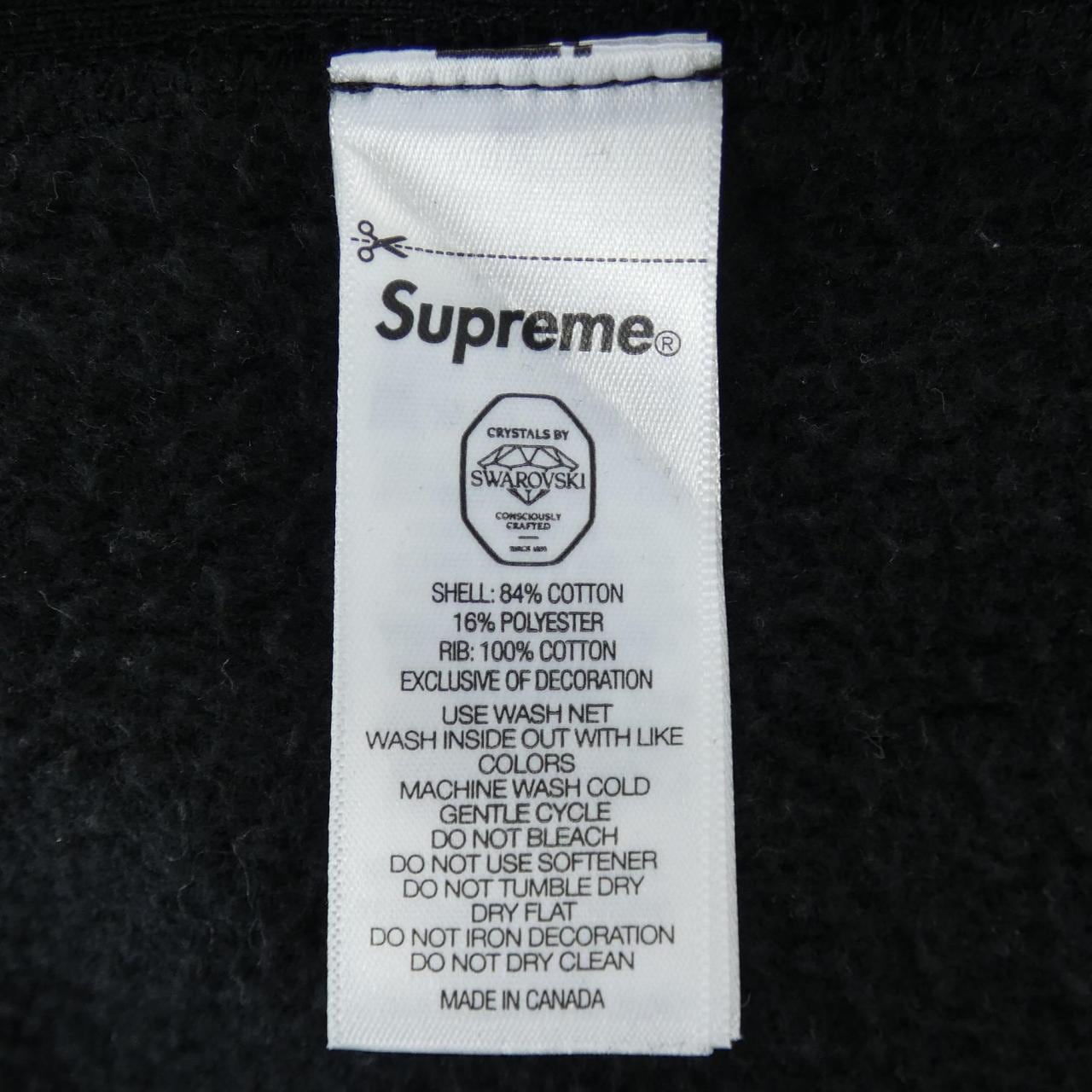 シュプリーム SUPREME Swarovski Motion パーカー