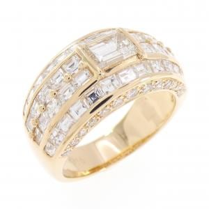 K18YG ダイヤモンド リング 0.695CT