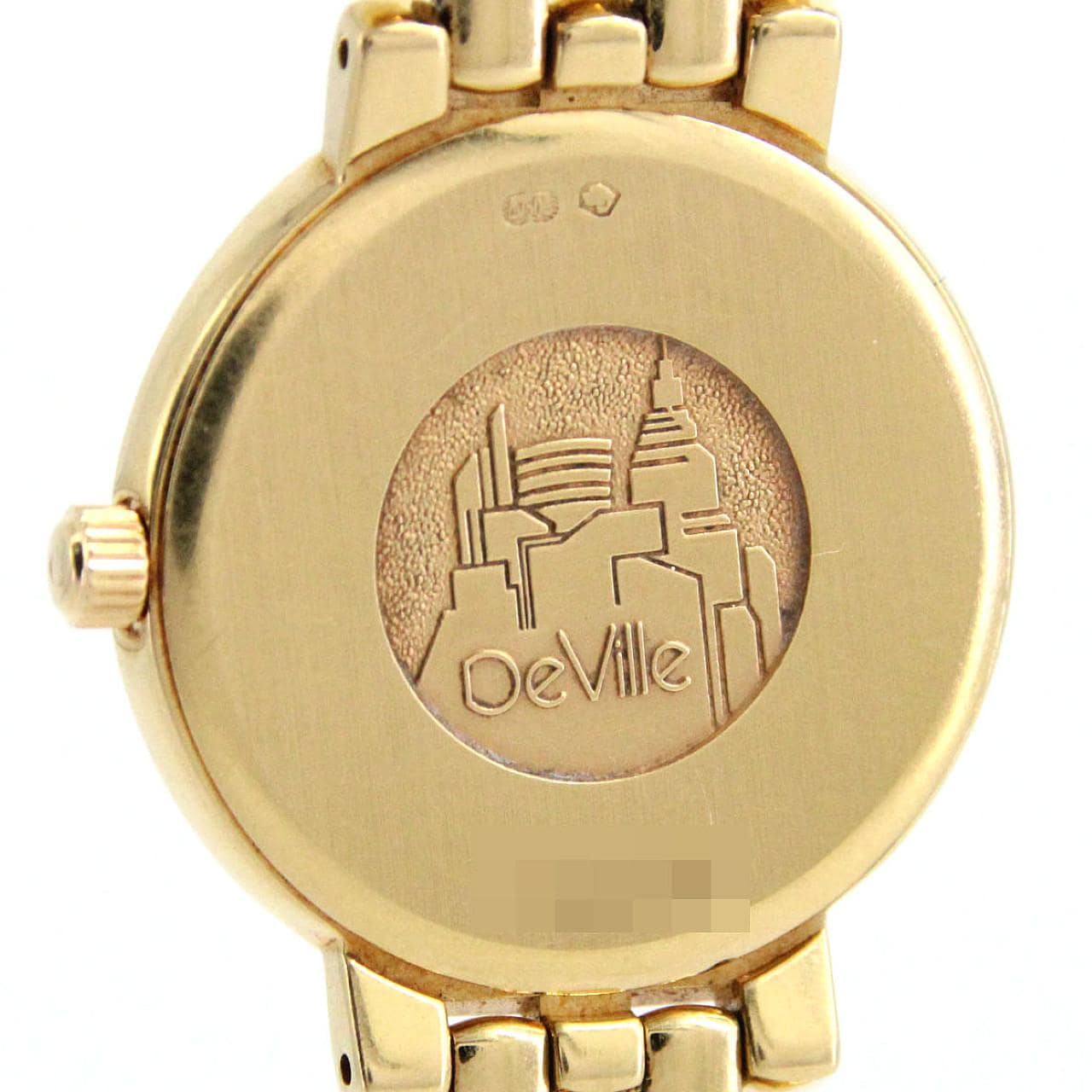 【ノーメンテナンス還元価格】オメガ デ･ヴィル YG/D YG クォーツ