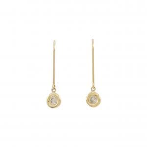 K18YG ダイヤモンド ピアス 0.20CT