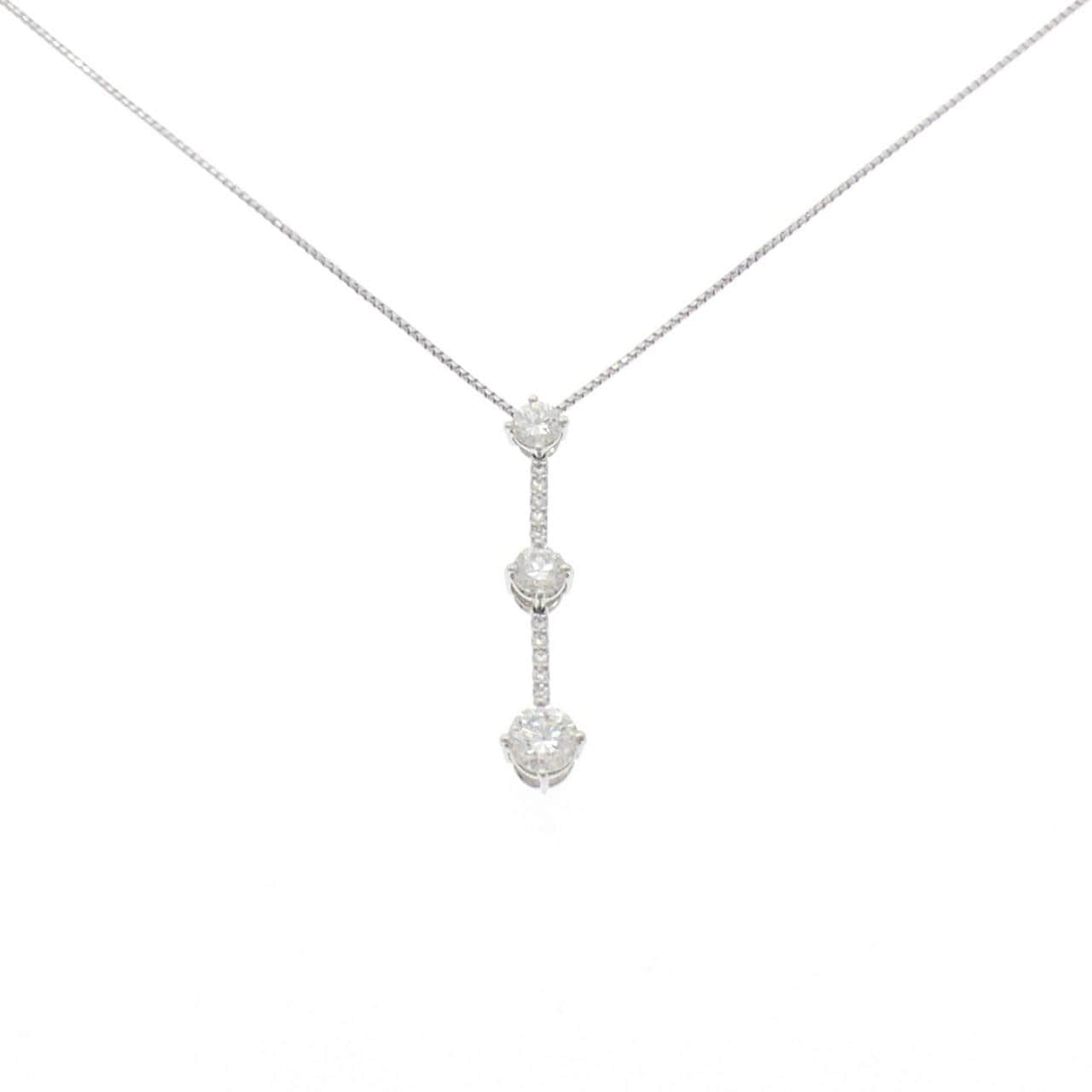 トリロジー ダイヤモンド ネックレス 0.70CT