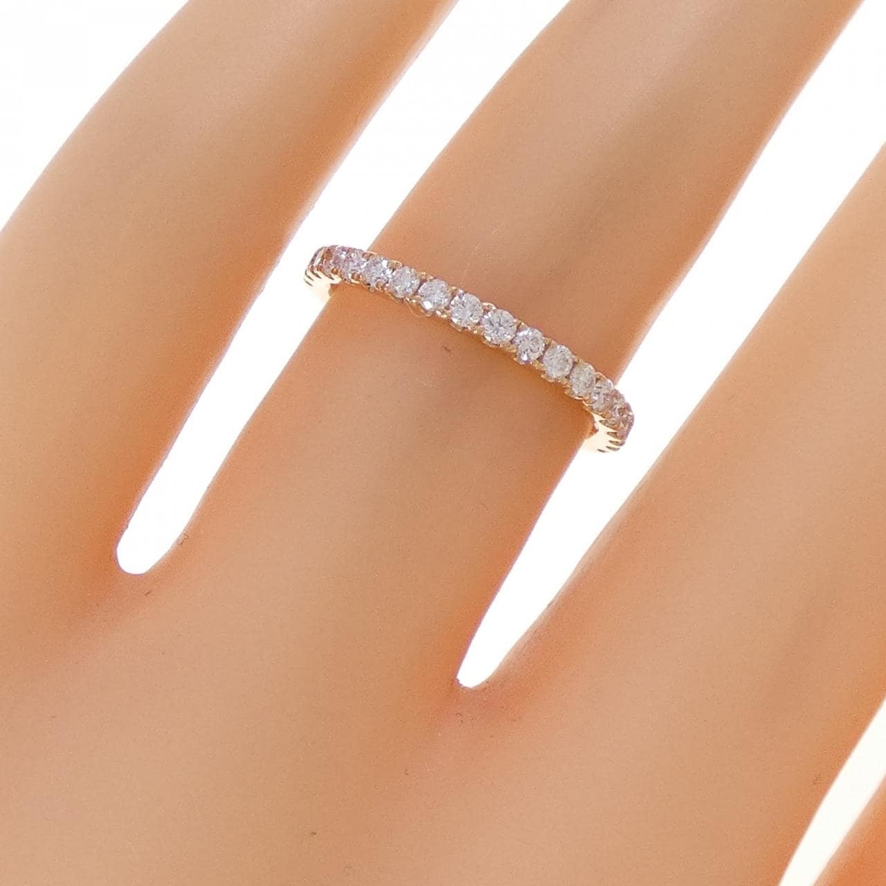 K18PG ダイヤモンド リング 0.316CT