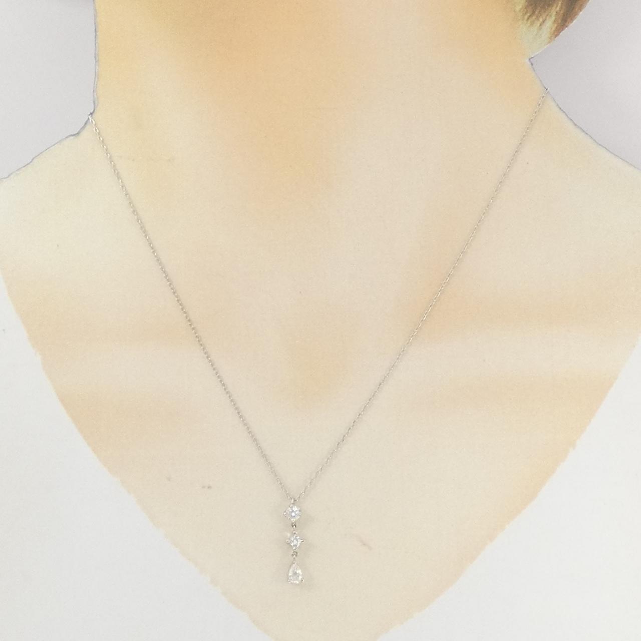 ヴァンドーム ダイヤモンド ネックレス 0.37CT