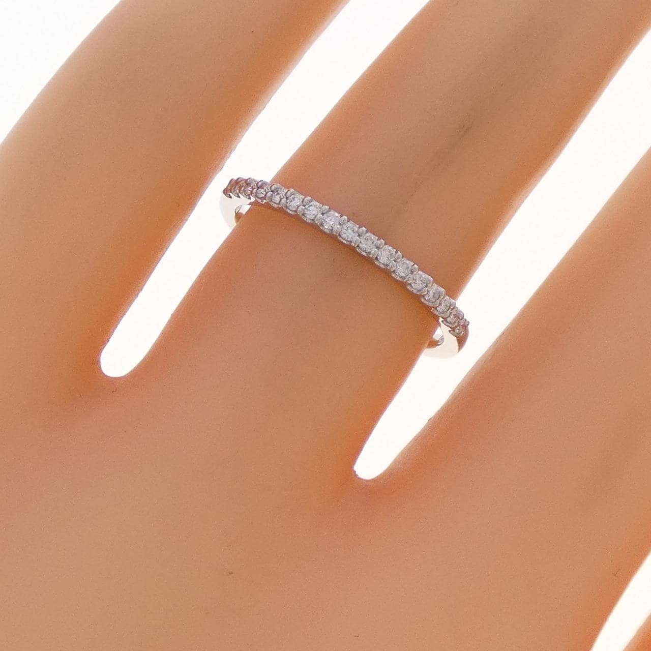 PT950 ダイヤモンド リング 0.10CT