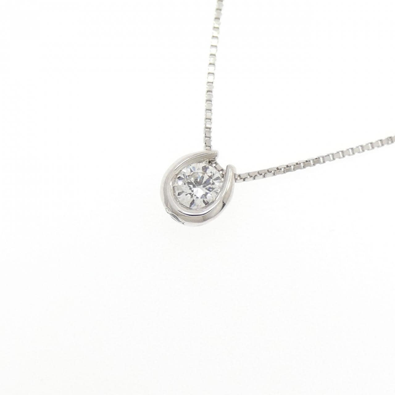 PT900/PT850 ダイヤモンド ネックレス 0.10CT
