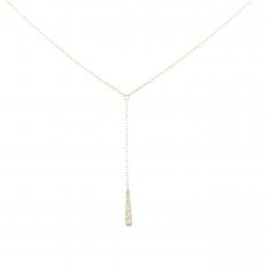 K18YG ダイヤモンド ネックレス 0.15CT