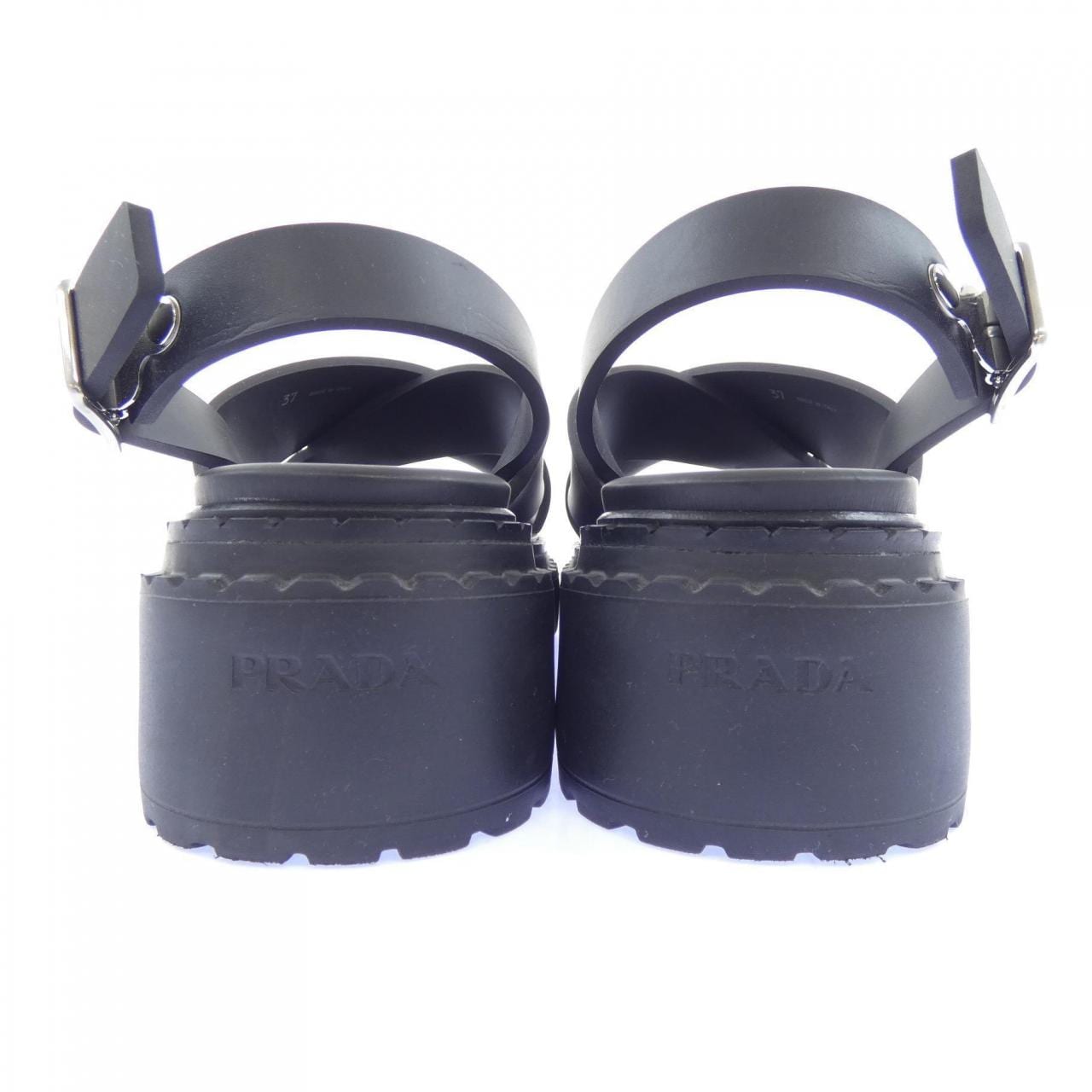 プラダ PRADA トライアングルロゴ 1X1020 サンダル