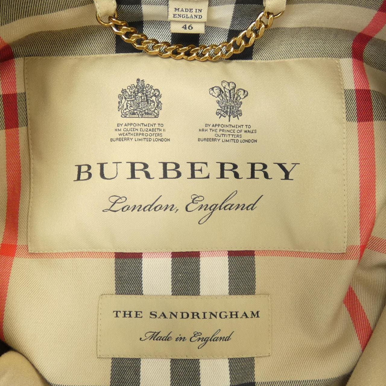 バーバリー BURBERRY THE SANDRIGHAM コート
