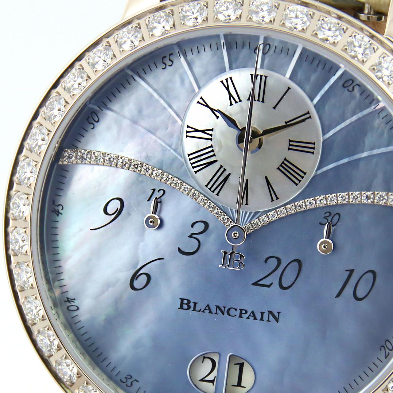 Blancpain女士飛返計時碼錶 大日期 WG/D 3626-1954L-58A WG自動上弦