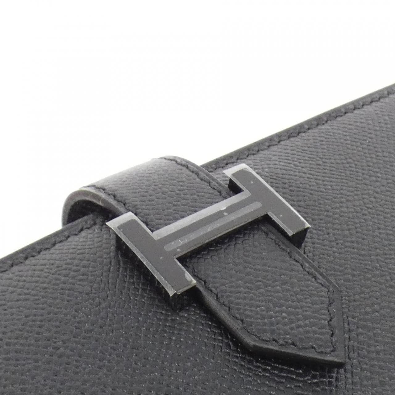 【未使用品】エルメス ベアン コンパクト モノクローム 085916CH 財布