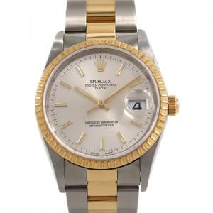 ロレックス オイスターパーペチュアルデイト 15223･3 SSxYG 自動巻 D番