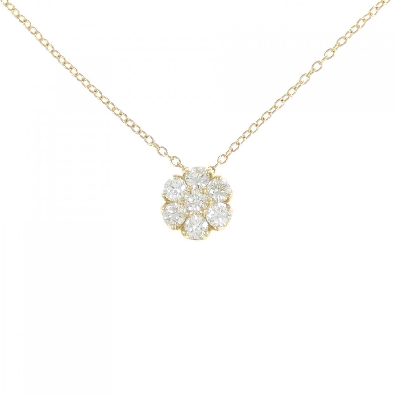 ポンテヴェキオ フラワー ネックレス 0.50CT
