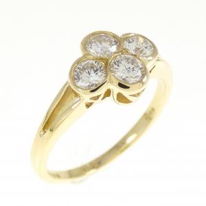 750YG ダイヤモンド リング 0.52CT