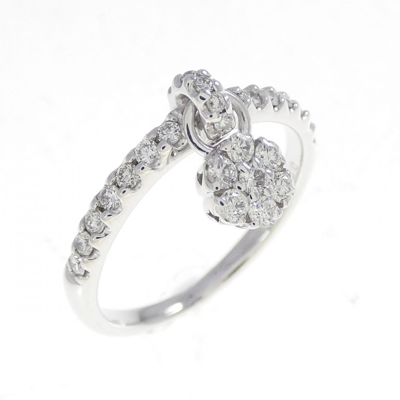 ポンテヴェキオ フラワー リング 0.30CT