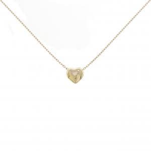 K18YG ハート ネックレス