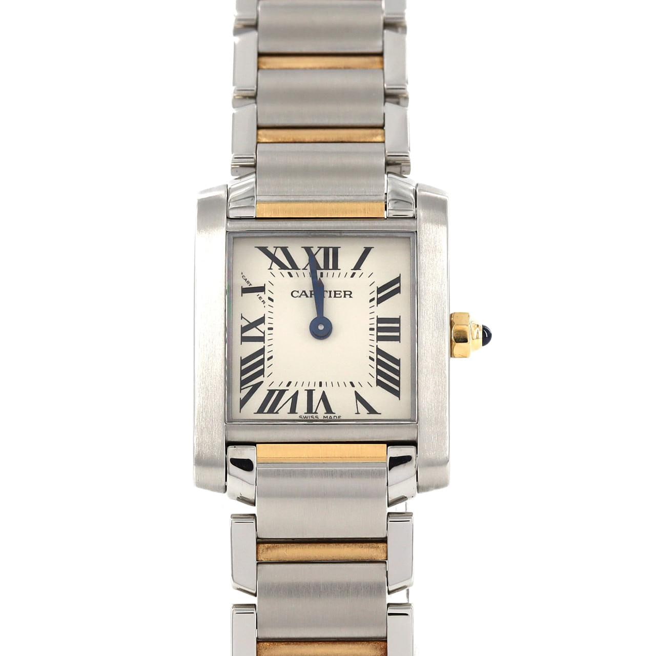 Cartier Tank Francaise SM two tone W51007Q4 SSxYG Quartz