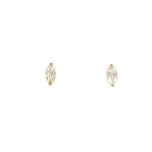 【新品】K18YG ダイヤモンド ピアス 0.24CT