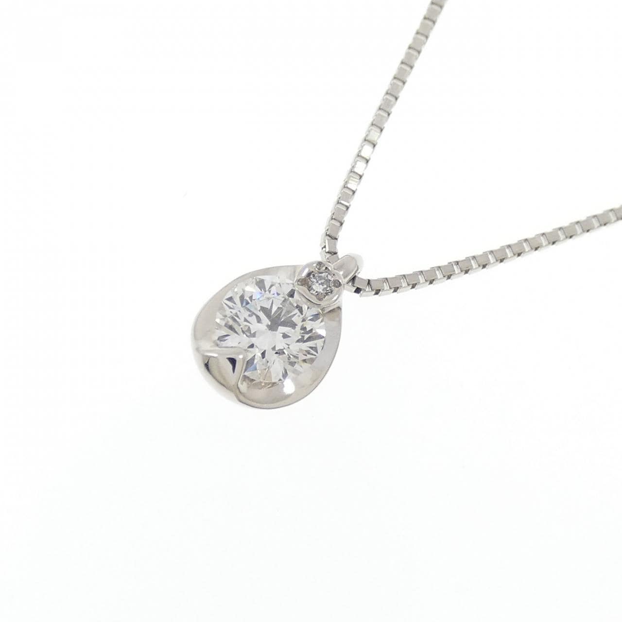 PT900/PT850 ダイヤモンド ネックレス 0.314CT