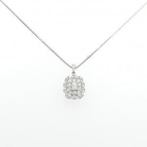 PT900/PT850 ダイヤモンド ネックレス 0.114CT