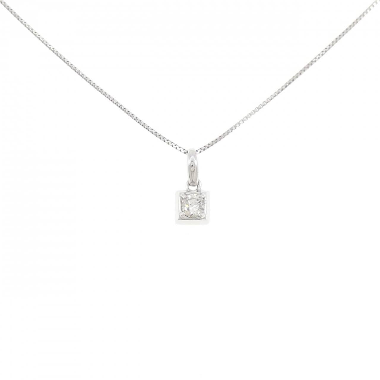PT900/PT850 ダイヤモンド ネックレス 0.10CT