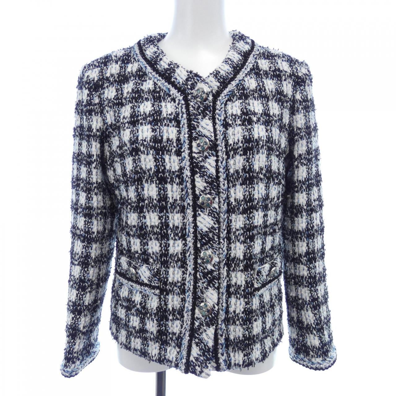 シャネル CHANEL P74461V66061 ノーカラージャケット