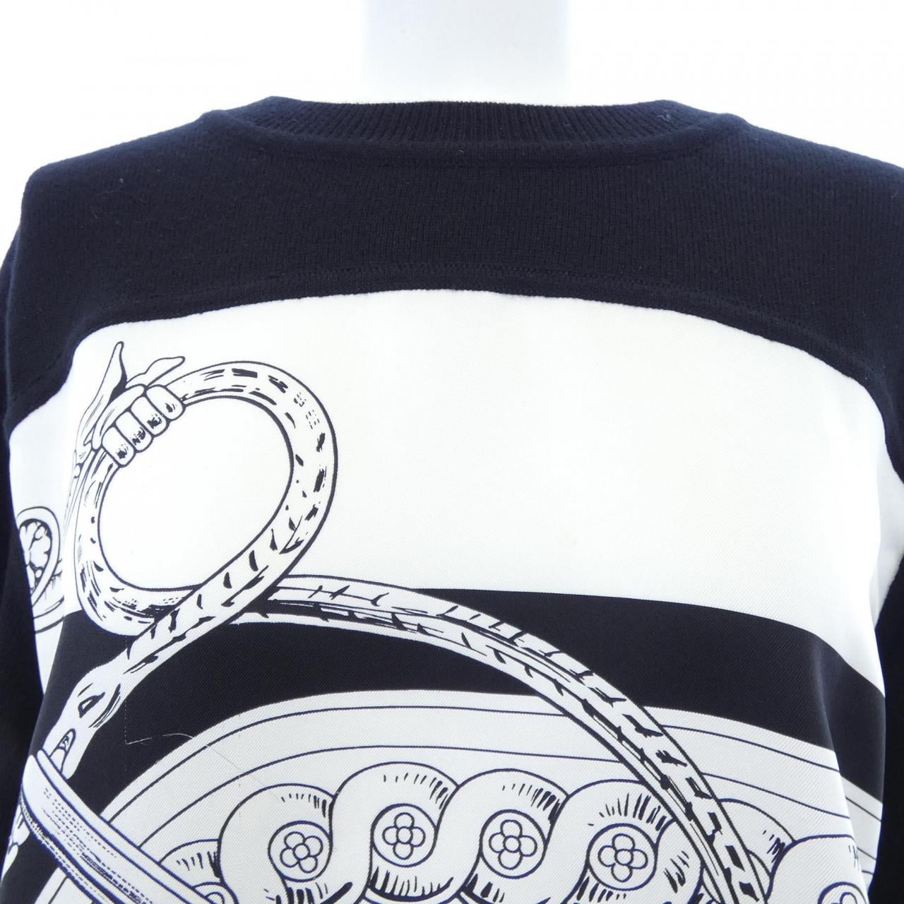 HERMES HERMES *07-7758 Twill Raine Knit