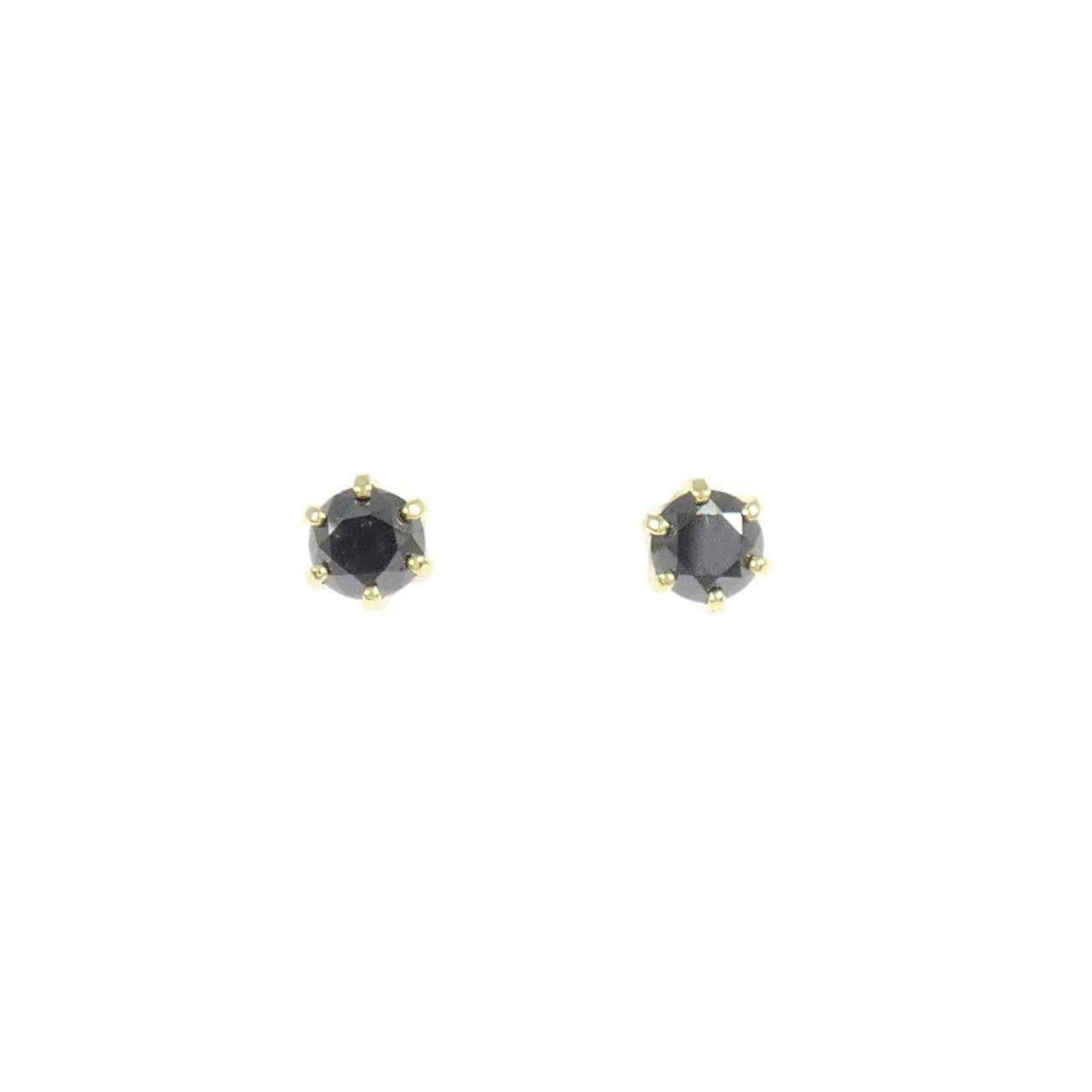 K18YG ダイヤモンド ピアス 0.3CT
