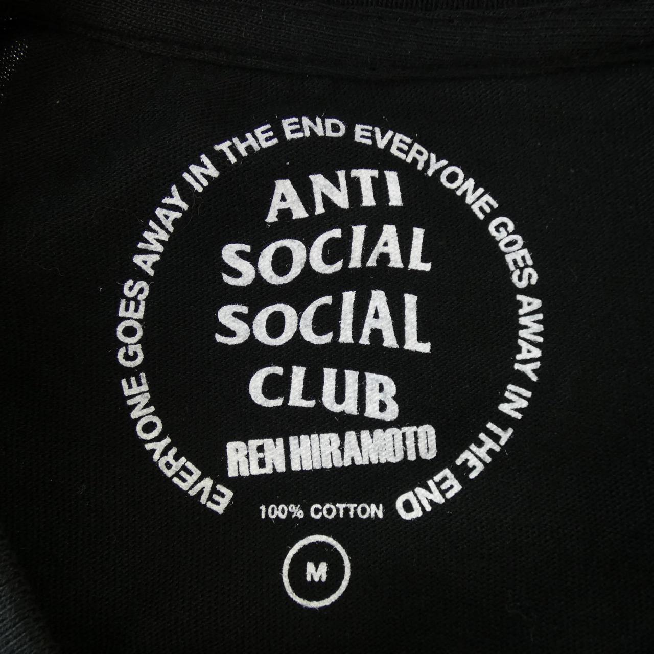 アンチソーシャルソーシャルクラブ ANTI SOCIAL SOCIAL CLUB REN HIRAMOTO Tシャツ