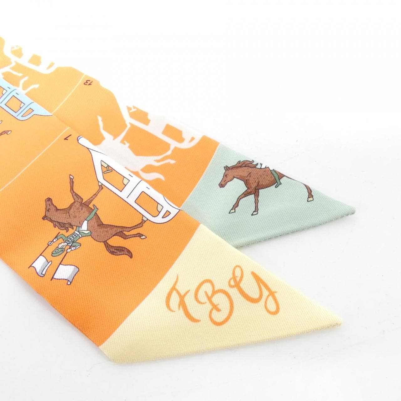 【未使用品】エルメス HERMES PARADE ツイリー 064150S スカーフ