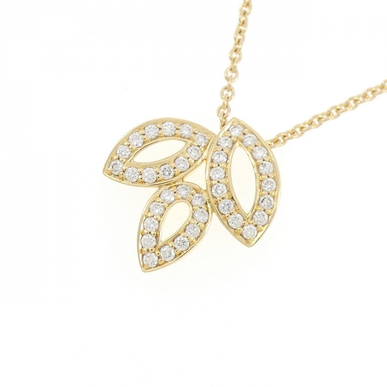 ハリーウィンストン リリークラスター ミニ ネックレス