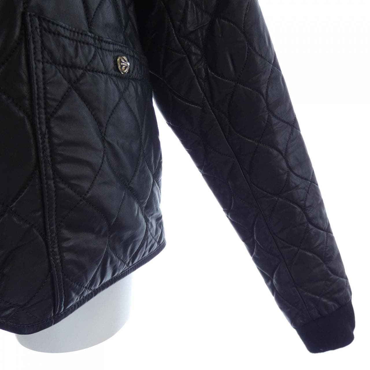 CHROME HEARTS HEARTS leather jacket