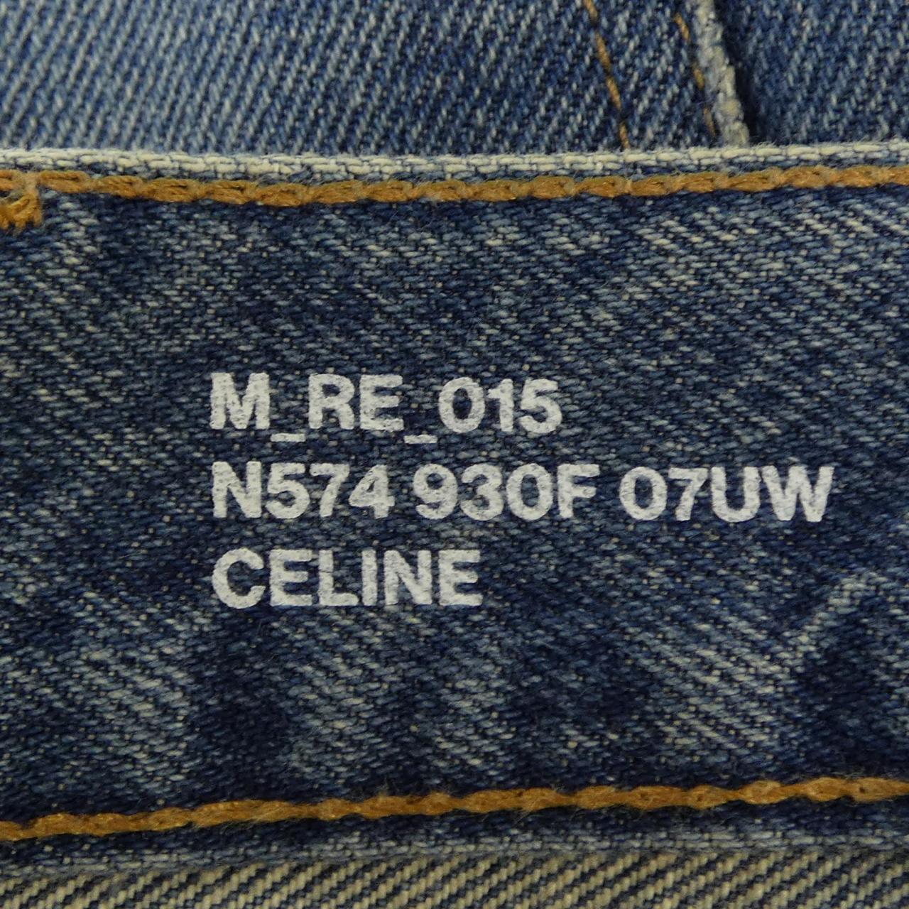 セリーヌ CELINE カートジーンズ ユニオンウォッシュ 2N574930F ジーンズ