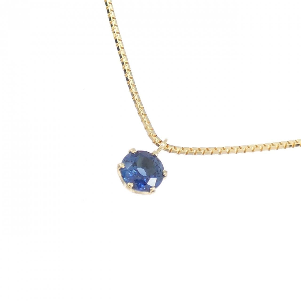 K18YG サファイヤ ネックレス 0.31CT
