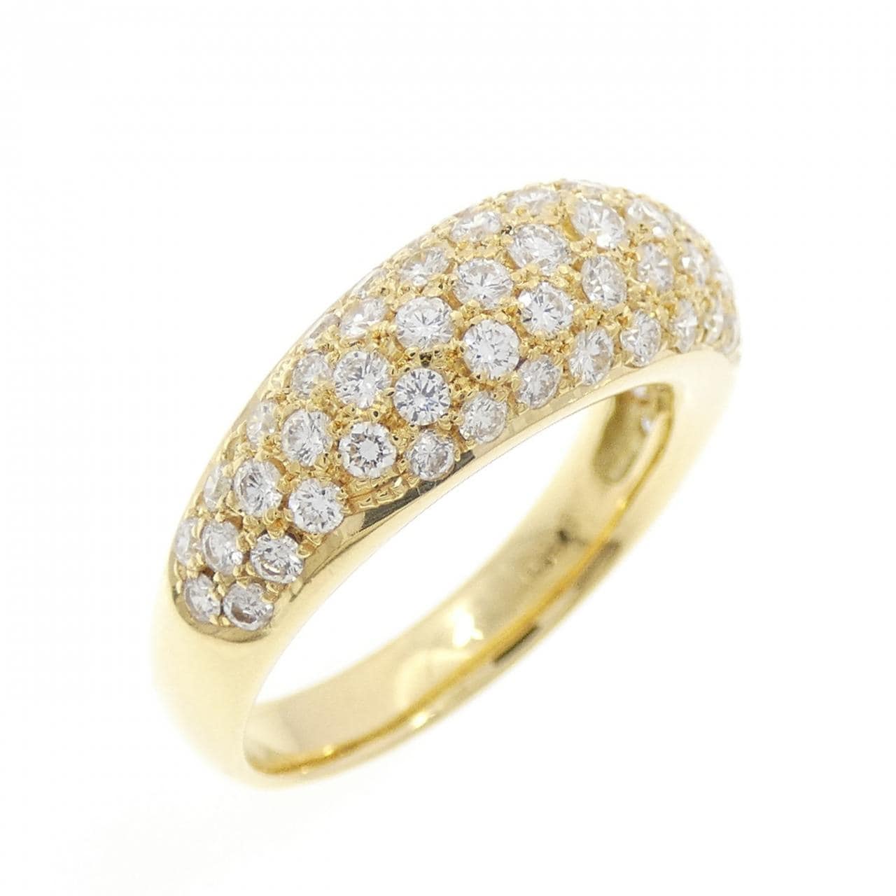K18YG ダイヤモンド リング 0.98CT
