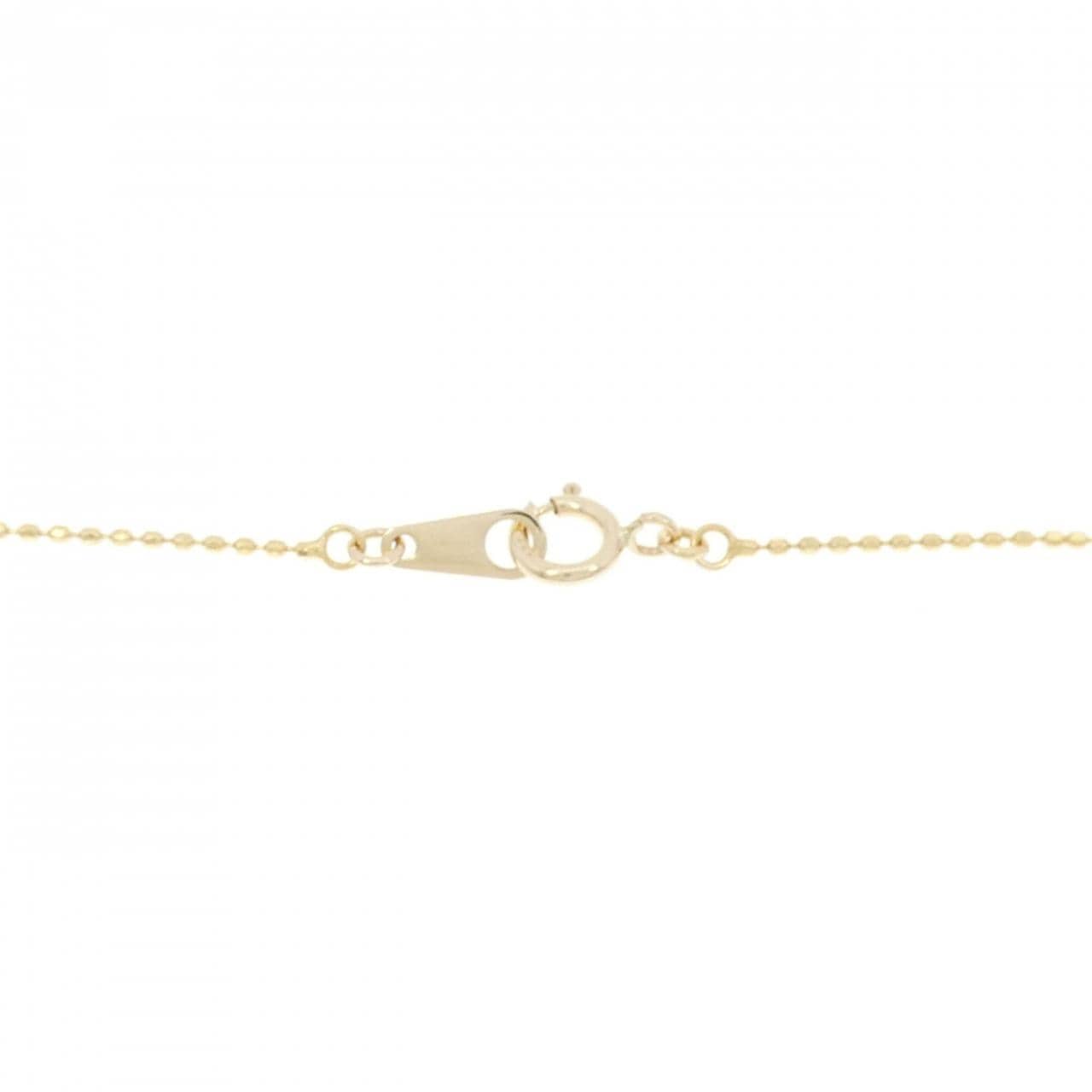 K10YG クロス 淡水パール ネックレス